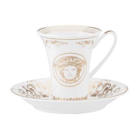 rosenthal versace 'medusa gala espresso mocca cup 0.09 l|Rosenthal meets Versace »Medusa Gala« .